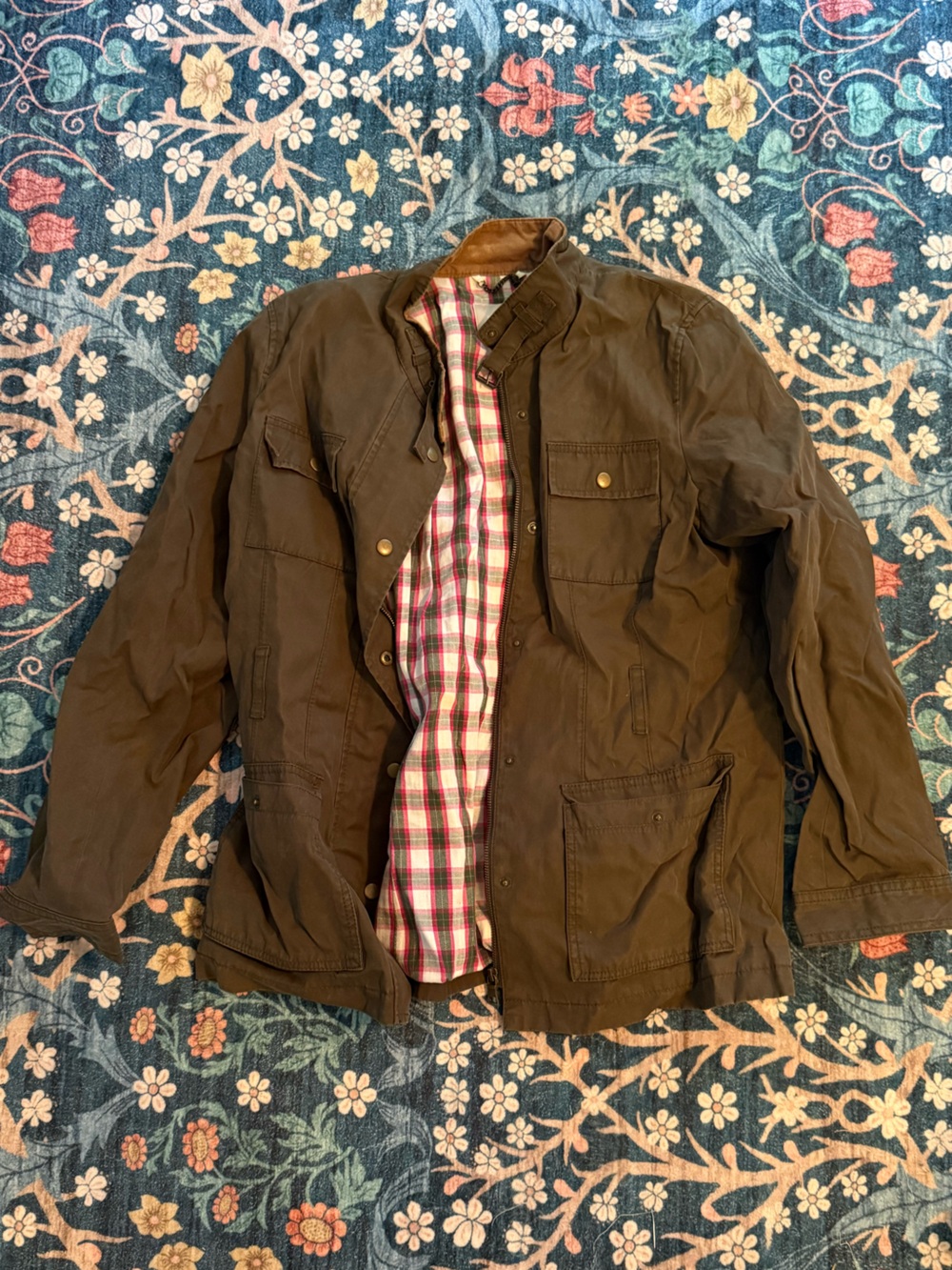 Womens olive green jacket